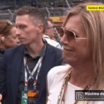 La reina Máxima de Holanda sorprende en DAZN al hablar español durante el GP de Fórmula 1 en Zandvoort