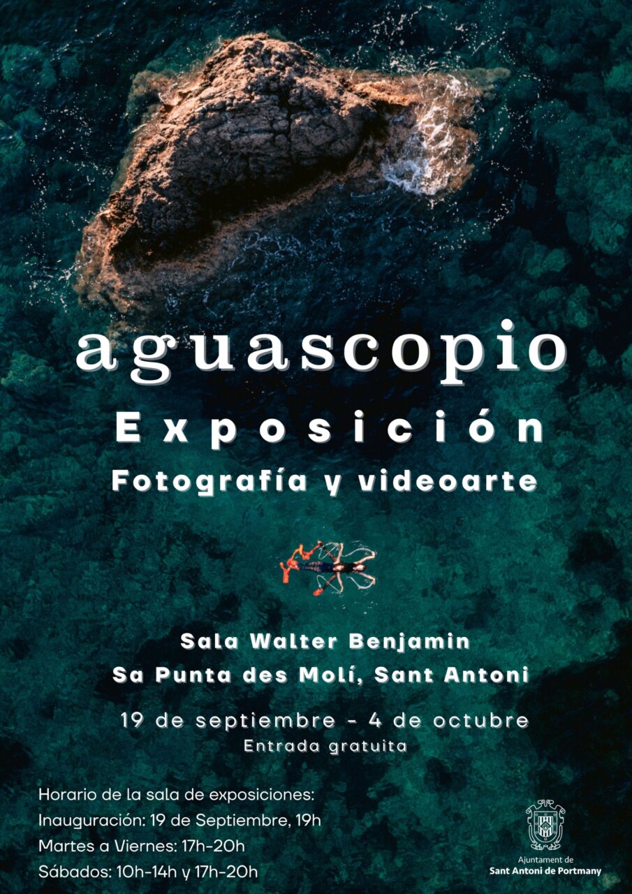 Cartell Aguascopio Sa Punta des Molí Cartell Aguascopio Sa Punta des Molí