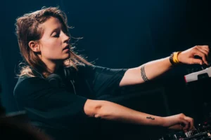 Charlotte De Witte durante un DJ Set. Archivo