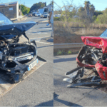 Violento accidente en Ibiza: choque de tres coches provoca caos en el tráfico