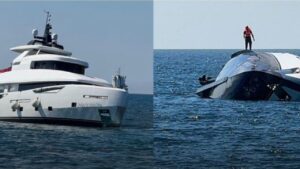 Casi un mill&oacute;n de euros al agua: un yate de lujo se hunde en Turqu&iacute;a apenas 15 minutos despu&eacute;s de su botadura