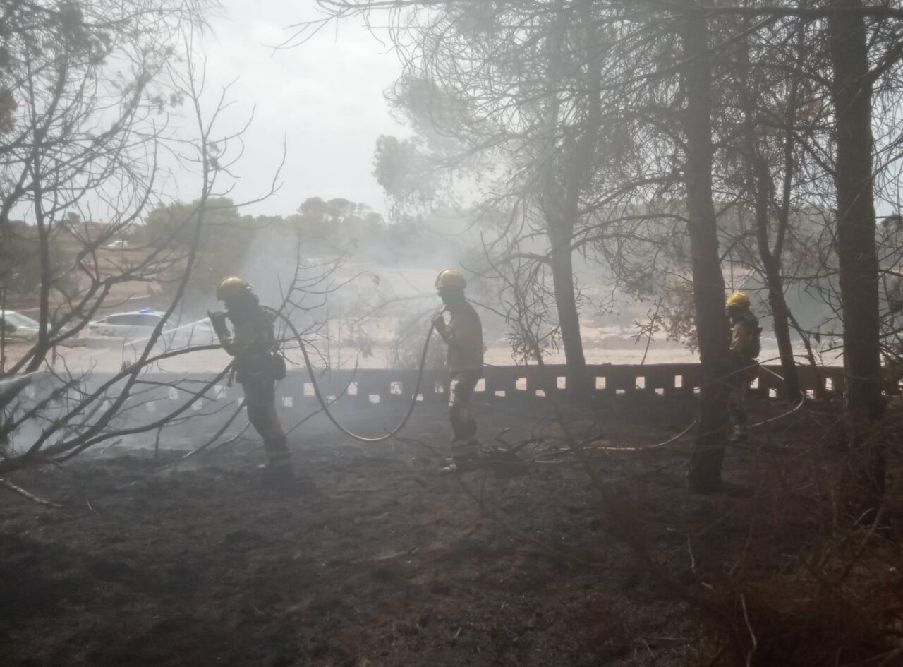 Incendio en Formentera Incendio en Formentera