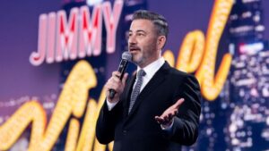 Jimmy Kimmel en su propio programa televisivo