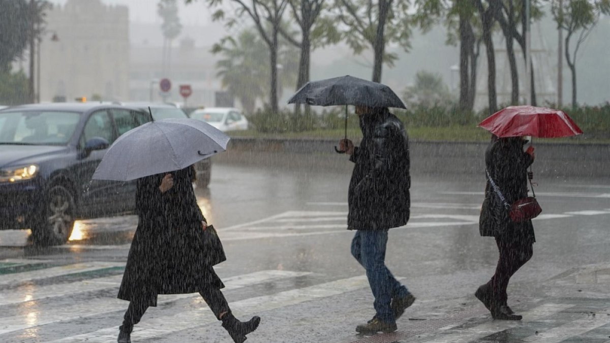 Lluvias en España
