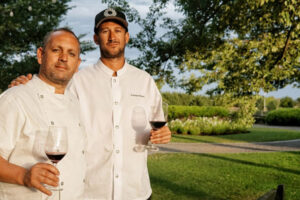 Los chefs argentinos Hernan Viva y Cuti Rocco