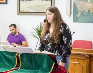 Toma de posesi&oacute;n de Martina Garc&iacute;a Anguita como concejala del Ayuntamiento de Marchamalo en junio de 2019