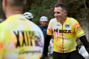 Miguel Induiran en la Vuelta Cicloturista a Ibiza Campagnolo 2024 Miguel Induiran en la Vuelta Cicloturista a Ibiza Campagnolo 2024