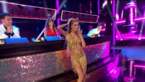 Nerea Rodríguez en Bailando con las estrellas Nerea Rodríguez en Bailando con las estrellas