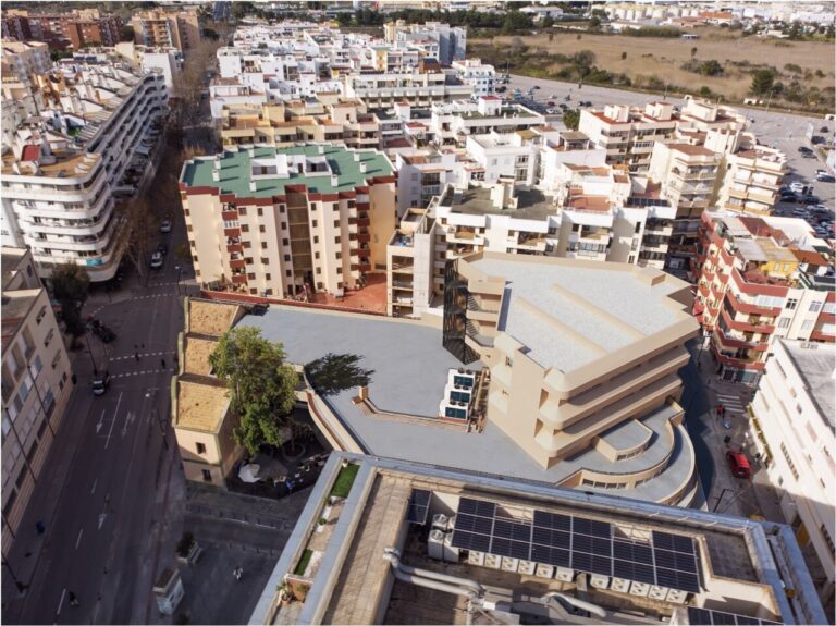 Recreación de la ampliación de Can Ventosa.