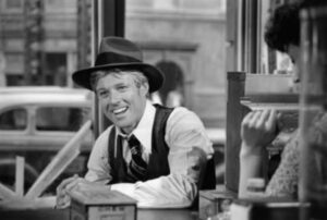 Robert Redford en El golpe (1973) Robert Redford en El golpe (1973)
