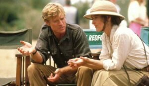 Robert Redford en Memorias de África (1985) Robert Redford en Memorias de África (1985)