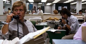 Robert Redford en Todos los hombres del presidente (1976) Robert Redford en Todos los hombres del presidente (1976)