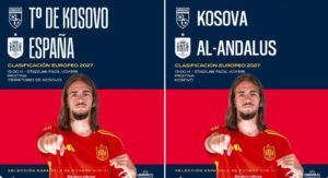 Territorio de Kosovo y Al Andalus, los pol&eacute;micos nombres de las selecciones