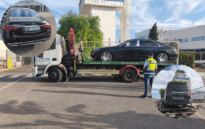 Transporte ilegal en el aeropuerto.