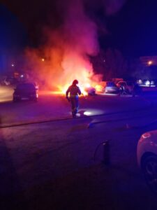 Vehiculo calcinado Eivissa 5sept2025