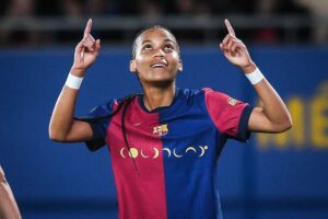 Vicky López en el Barcelona FC