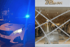 Violento choque en Ibiza