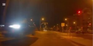 Una carretera de Ibiza fue escenario de un accidente que pudo acabar en tragedia