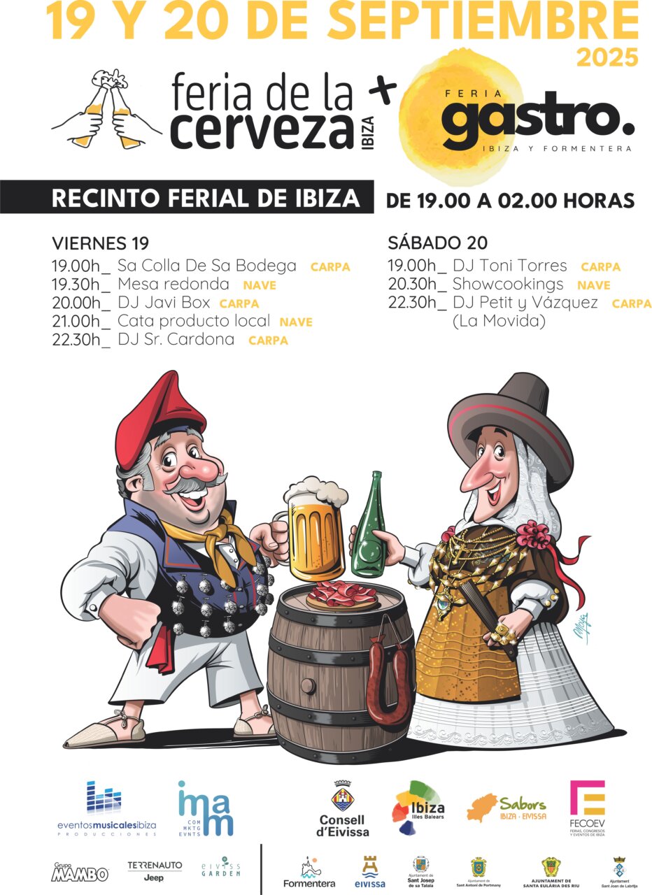 cartel feria gastro ibiza 2025