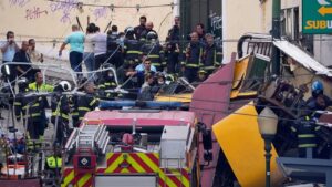El gran operativo de rescate en Lisboa