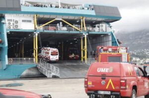 Embarcaciones de la UME con destino a Ibiza