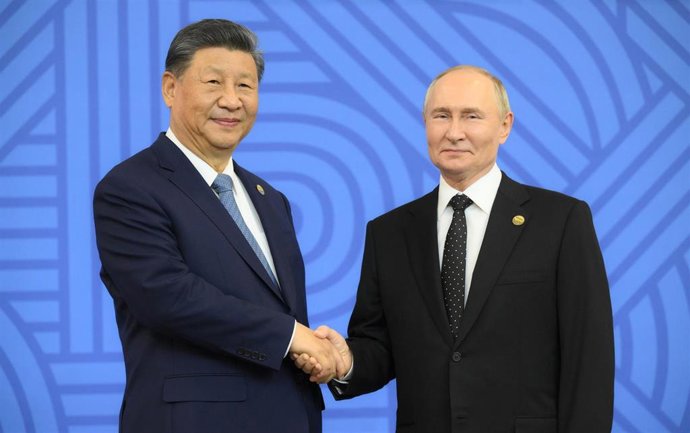 Los presidentes de China y Rusia, Xi Jinping y Vladimir Putin, respectivamente