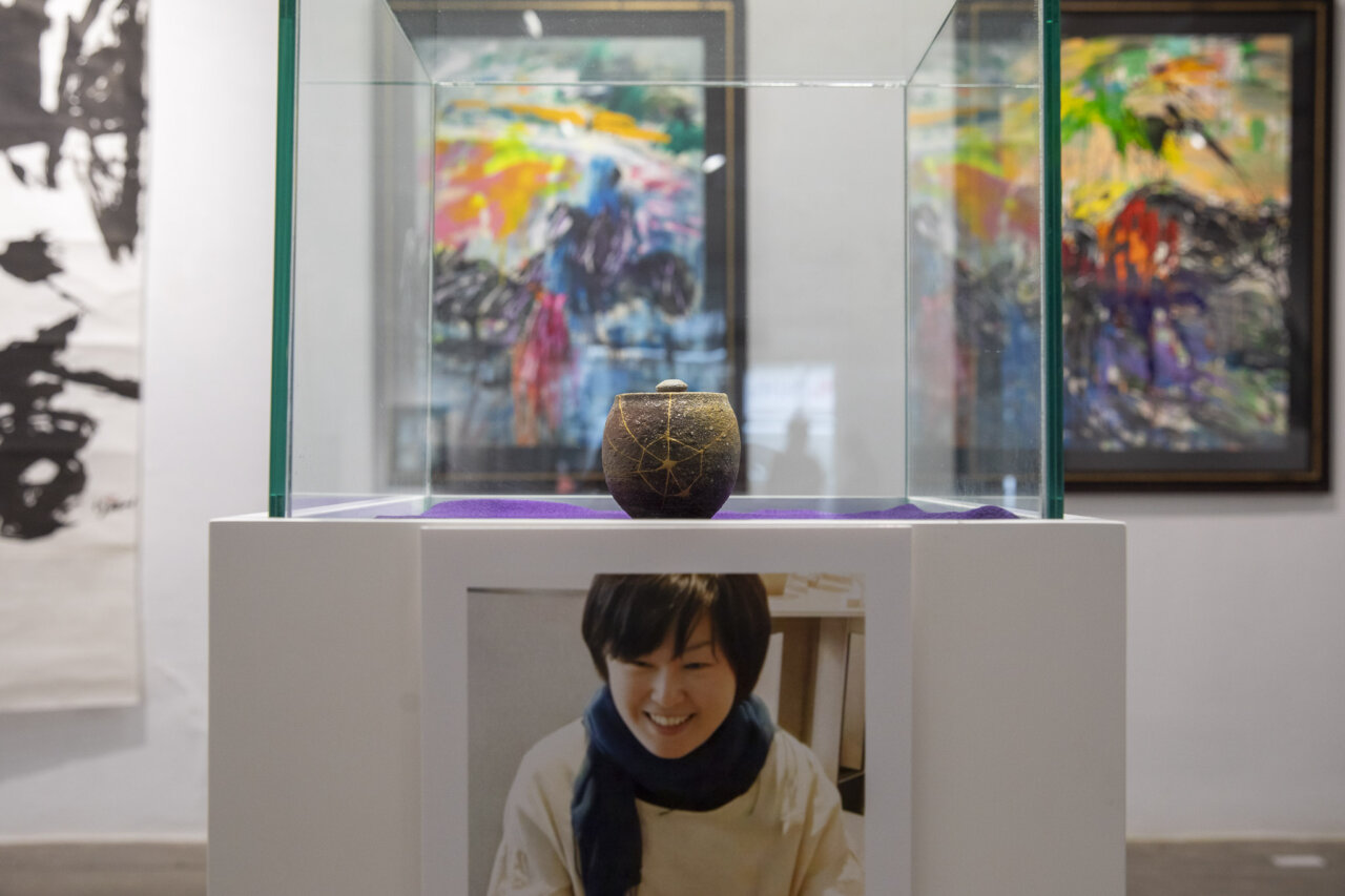 Exposición “Vicent Calbet i cinc artistes japonesos” en Sa Nostra Sala