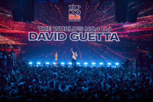 David Guetta en la ceremonia de Top 100 DJs de DJ Mag. Archivo