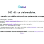 Canva se cae a nivel global: qu&eacute; est&aacute; pasando con el editor online y c&oacute;mo afecta a los usuarios en Espa&ntilde;a