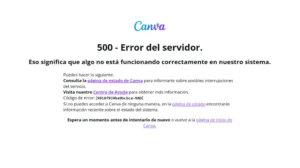 Canva se cae a nivel global