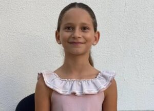 Marta Mercader Roig, Fallera Mayor Infantil de Valencia 2026, sonriendo.