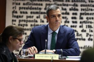 El presidente del Gobierno, Pedro Sánchez, comparece en la Comisión de Investigación sobre el 'caso Koldo'.