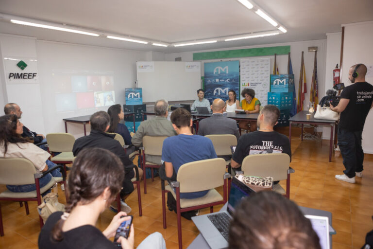 Uno de los seminarios del programa de la edición de Foro Marino de este año celebrado en las instalaciones de la Pimeef.