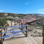 Camino que conecta es Copinar con el caló des Mort cerrado. Archivo