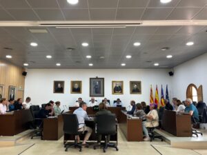 Reunión del pleno extraordinario del Ayuntamiento de Sant Josep de sa Talaia.