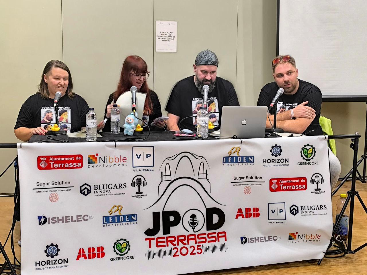 Creadores ibicencos de ‘Popaína Pódcast’. Archivo