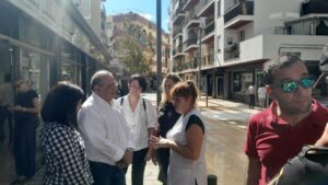 Reuni&oacute;n de autoridades en Ibiza tras el temporal devastador