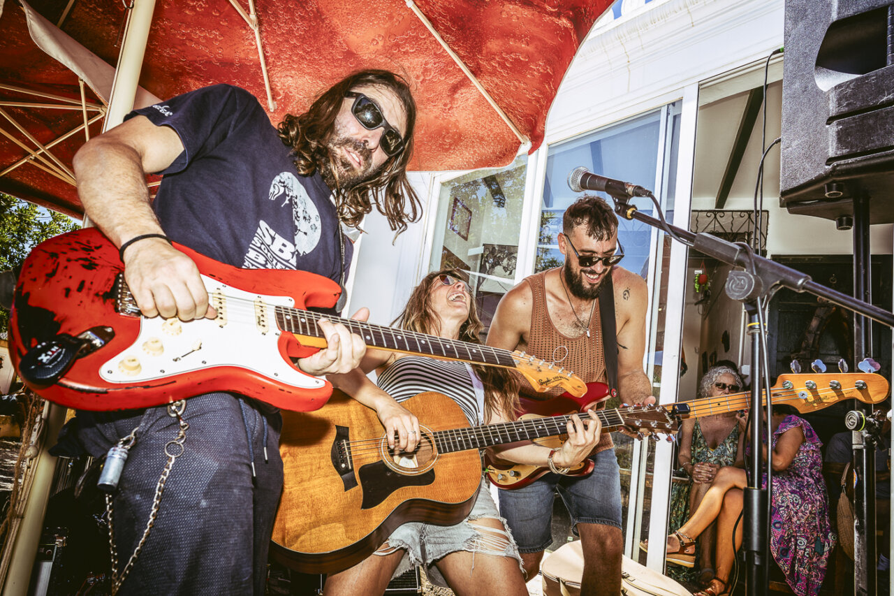 Actuación de The Soul Connectors en el Soul Food Fest de Ibiza