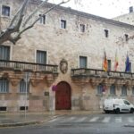 Fachada de la Audiencia Provincial de Palma.