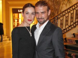 Mario Biondo y Raquel Sánchez Silva en un evento social