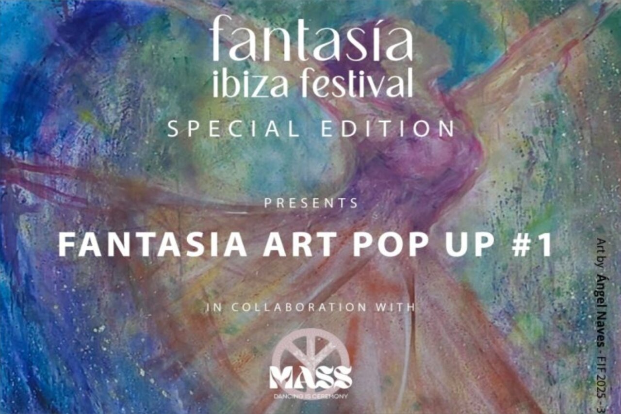 Cartel del evento Fantasía Art Pop Up #1 en Ibiza