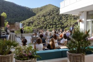 Evento en el rooftop de los hoteles Hyde y Mondrian en Cala Llonga