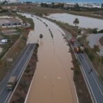 El drenaje de la carretera del aeropuerto de Ibiza seguir&aacute; dando problemas durante mucho tiempo