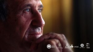 Retrato de Joan Marí Cardona, historiador y figura influyente en Ibiza.