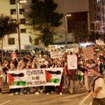 &ldquo;No hay paz sin justicia&rdquo;: centenares se manifiestan en Ibiza en apoyo a Palestina