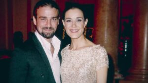 Mario Biondo y Raquel Sánchez Silva en un evento social