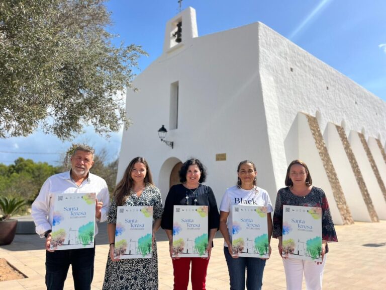 Presentación del programa de las Fiestas de Santa Teresa en Es Cubells