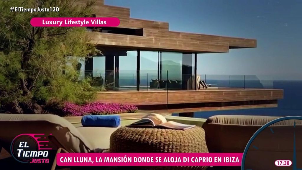 Vista de la lujosa mansión de Leonardo DiCaprio en Ibiza