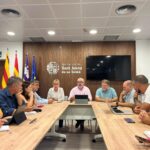 Reunión de coordinación en Sant Josep para evaluar daños por lluvias