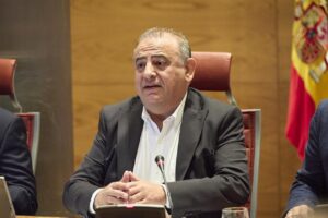 Rodríguez hablando sobre la operación de Frontex en Baleares